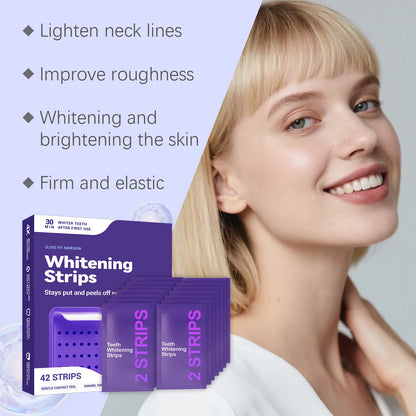 Velvet Bright Purple Teeth Whitening Strips – 42 PCS